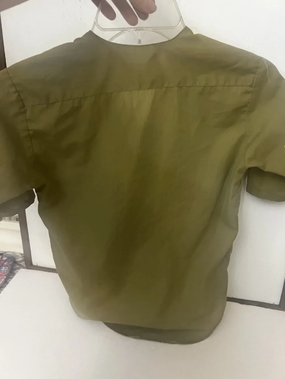 Vintage 50s 60s Boy Scouts BSA Uniform Summer Shirt Troop 317.      B